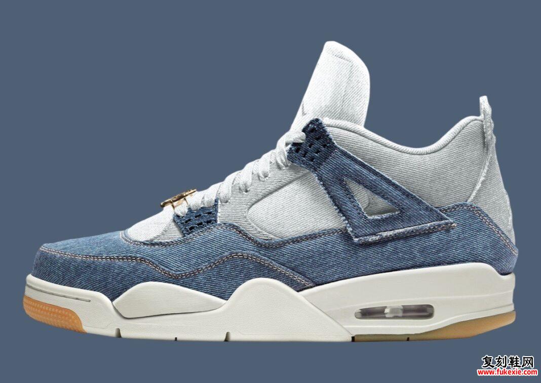 【2025重磅发售】Air Jordan 4 Denim “Worn Blue” 深度解析：Levi's联名平替款