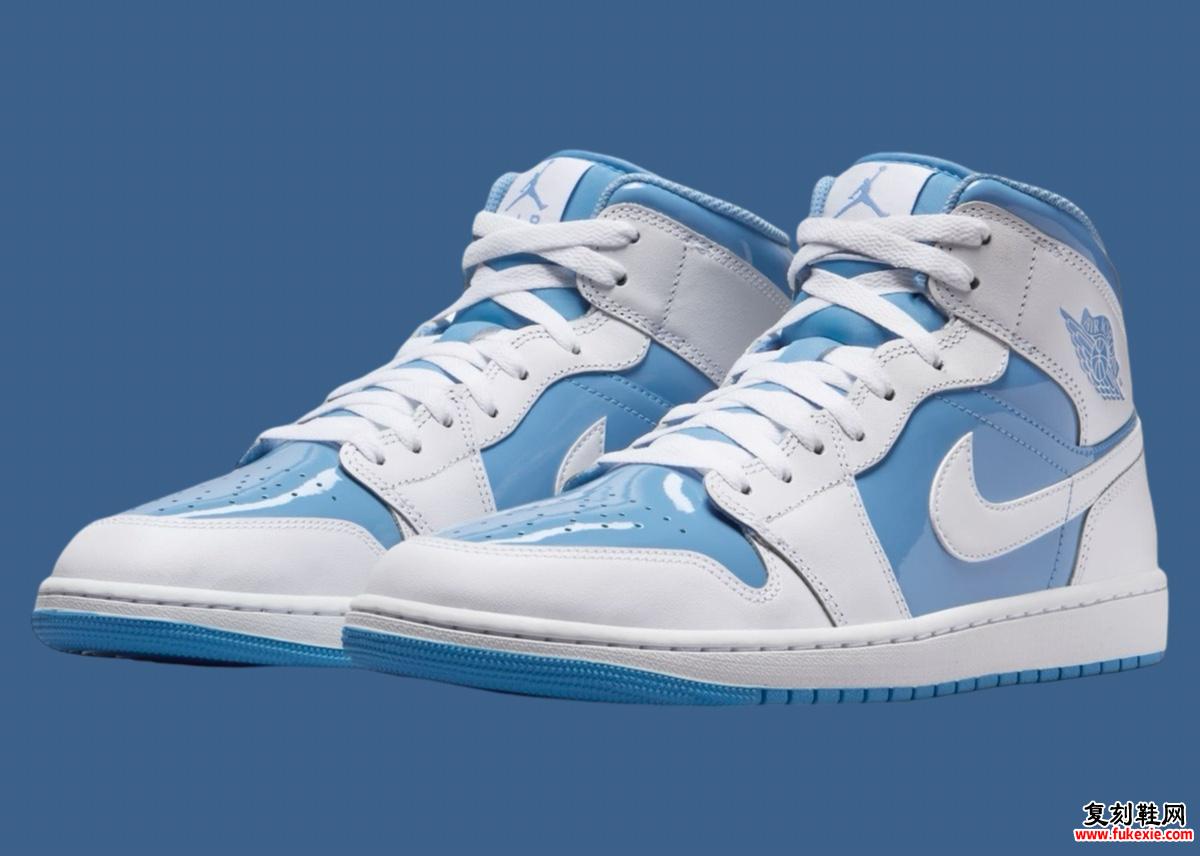 Air Jordan 1 Mid “Legend Blue” 现已上市（2024 年 11 月）货号：FZ2142-114