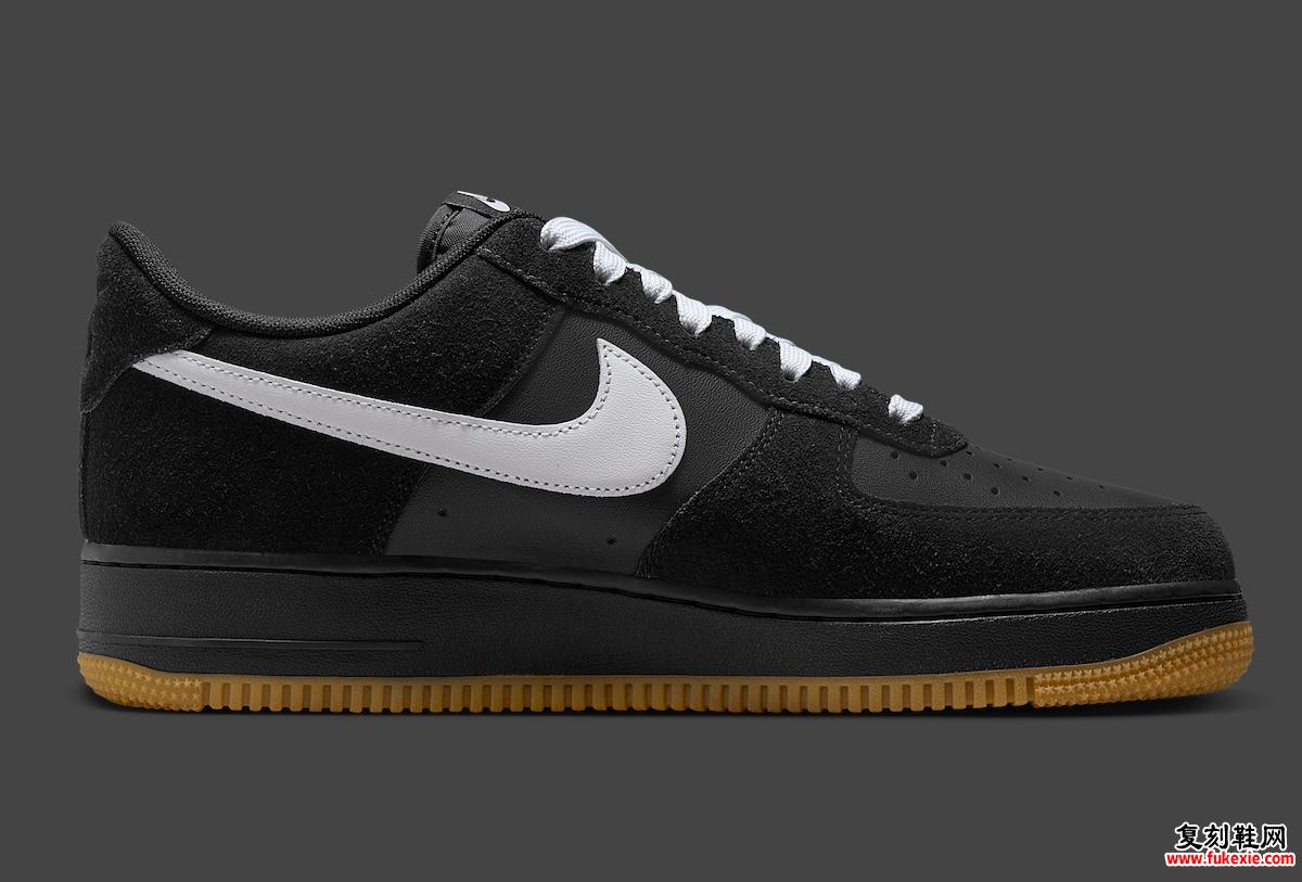 Nike Air Force 1 SK8 “Black Gum” 全面解析：经典与滑板性能的完美结合