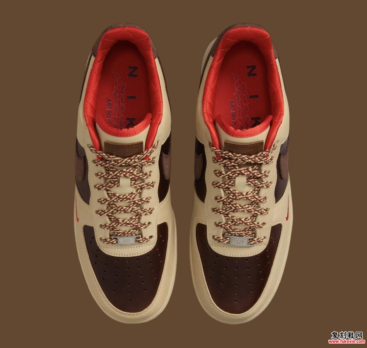 Nike Air Force 1 Low “Light British Tan/Cacao Wow” 将于 2024 年 11 月发布