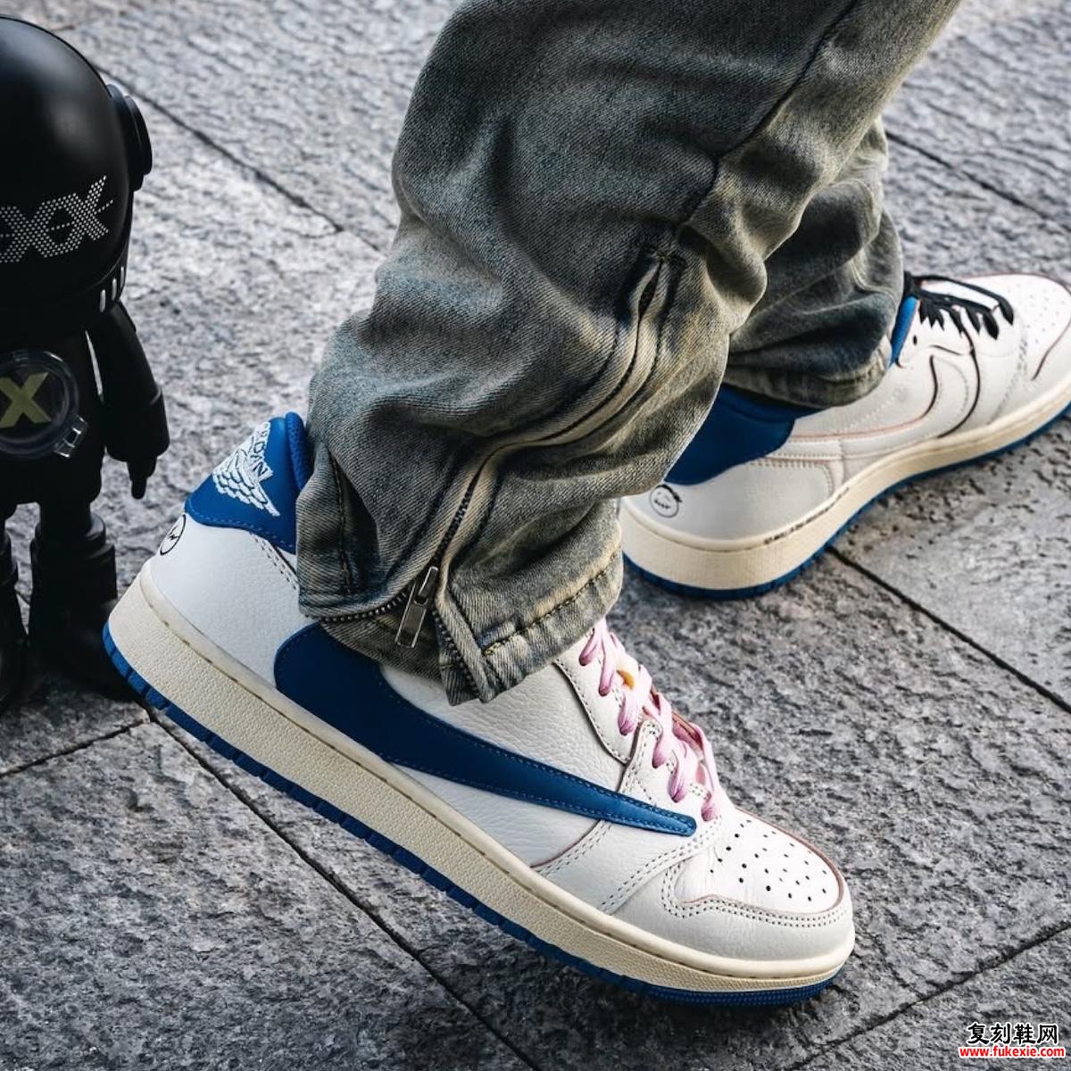 Travis Scott x Fragment x Air Jordan 1 Low OG 将于 2024 年 9 月发布 货号：DM7866-104