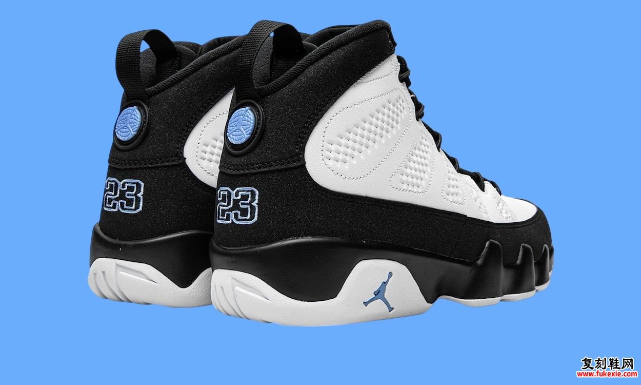 AIR JORDAN 9 “UNIVERSITY BLUE”“大学蓝” 2020版本 货号：CT8019-140