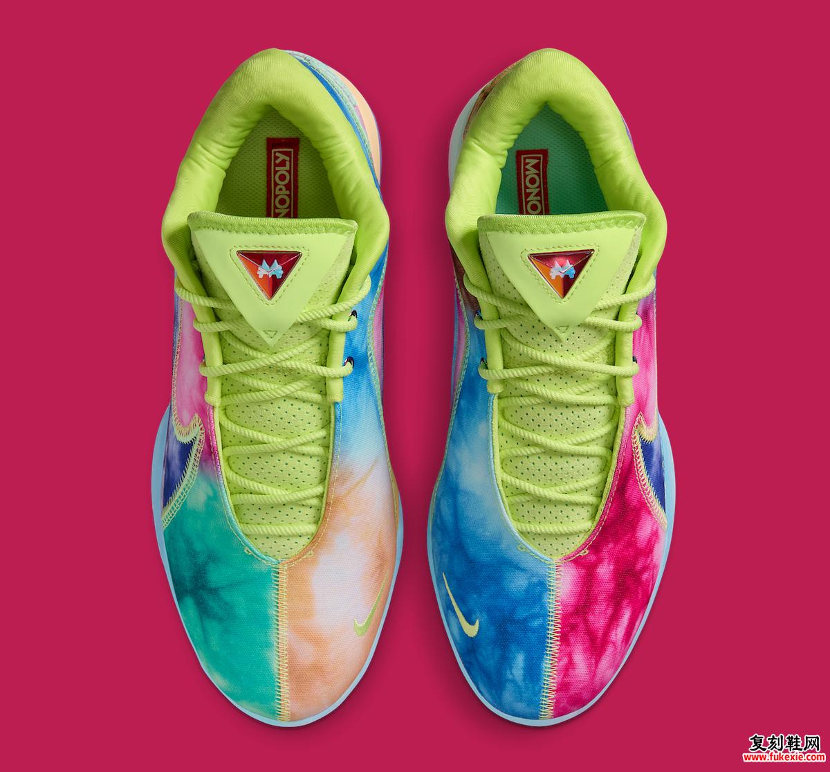 Monopoly x Nike LeBron 22 “What The” 将于 2025 年 1 月发布 货号：HV8080-300