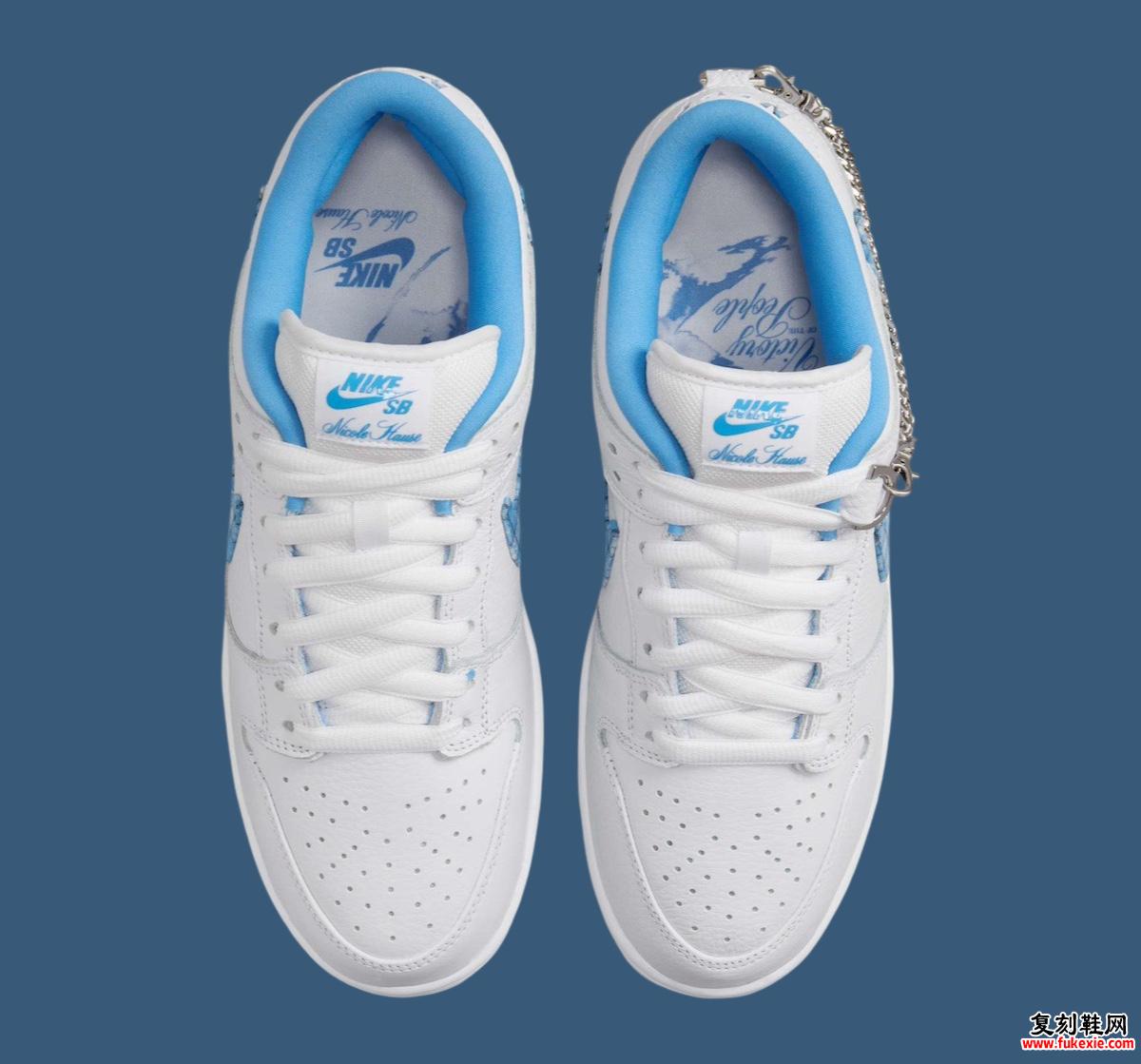 Nicole Hause x Nike SB Dunk Low 2024 年 12 月发布 货号：FZ8802-100