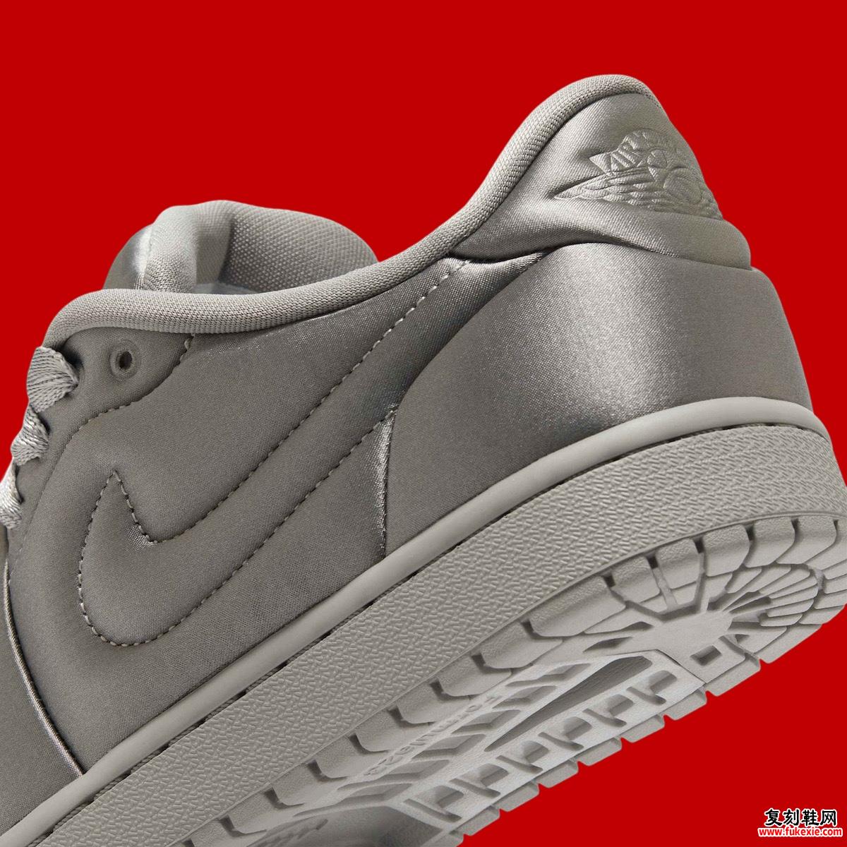 Air Jordan 1 Low Method of Make “Satin Grey” 将于 2025 年春季发布 货号：HF3969-002