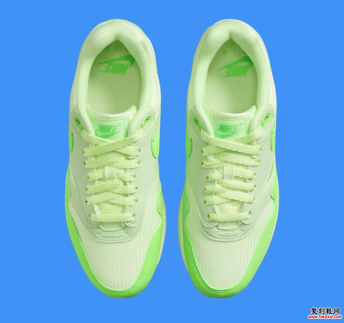 NIKE AIR MAX 1 '87 “VAPOR GREEN” 现已上市（2024 年 7 月）货号：HJ7329-376