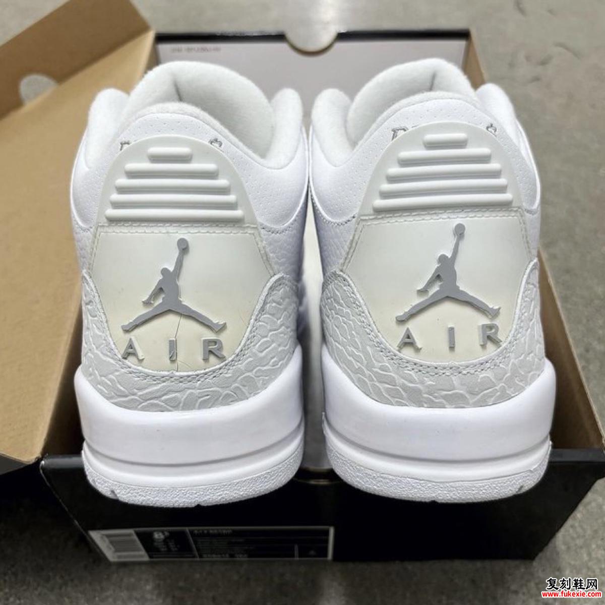 Air Jordan 3 “Pure Money” 将于 2025 年 8 月回归 货号：CT8532-111