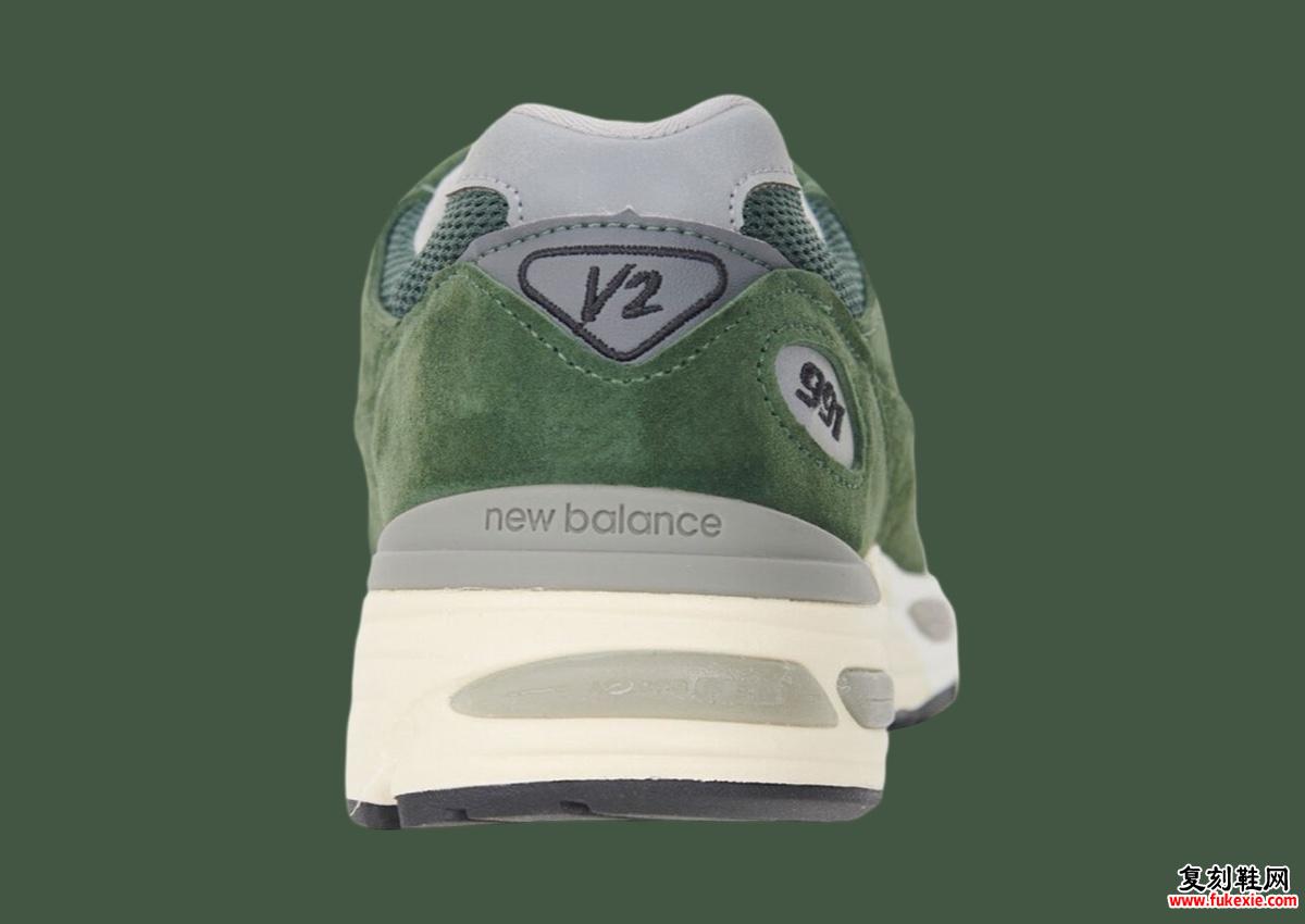 NEW BALANCE 991V2“KOMBU GREEN”将于 2024 年秋季发售 货号：U991GR2