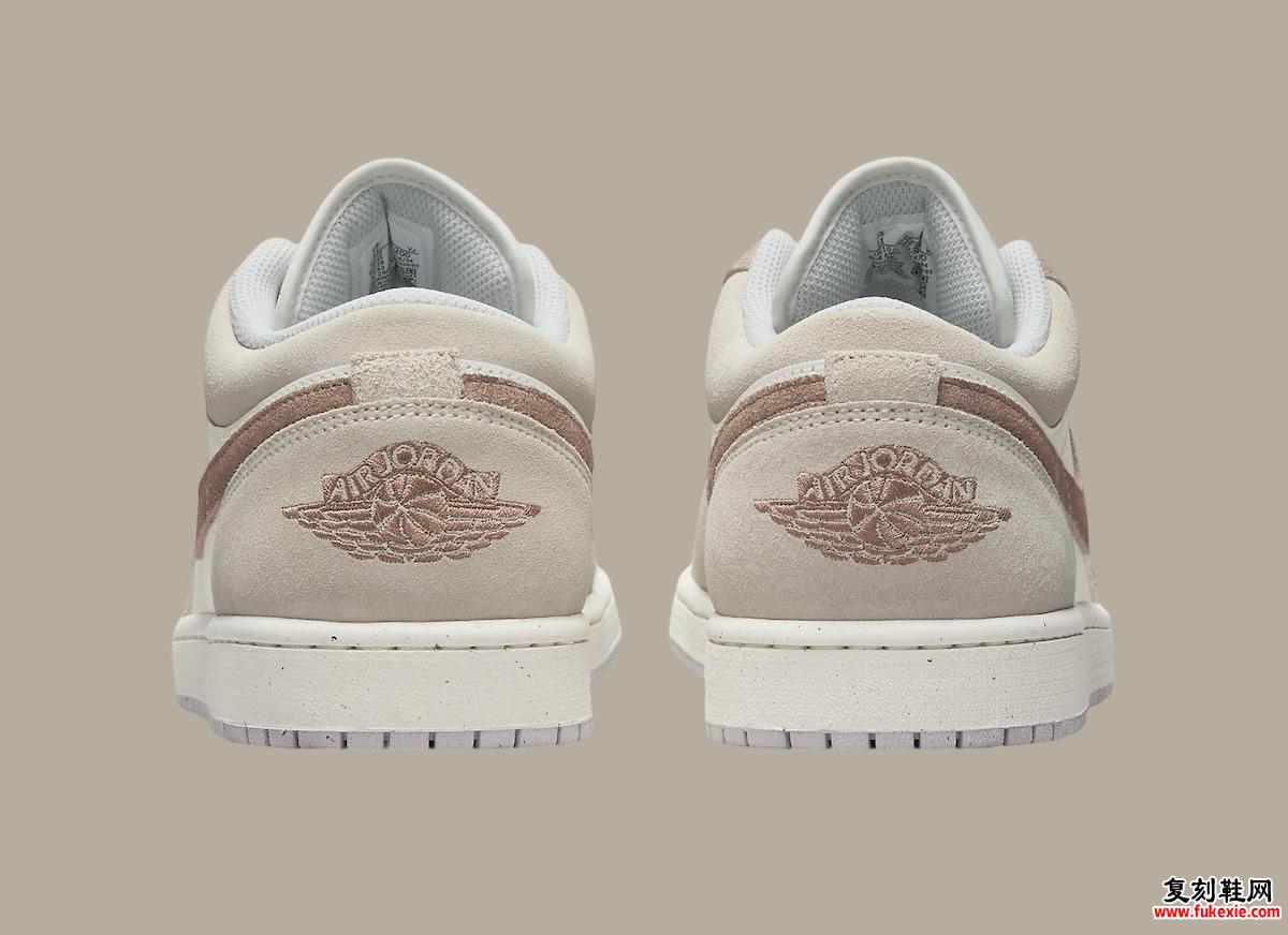 Air Jordan 1 Low “Light Bone/Archaeo Brown” 现已上市（2024 年 8 月）货号：HF1567-200