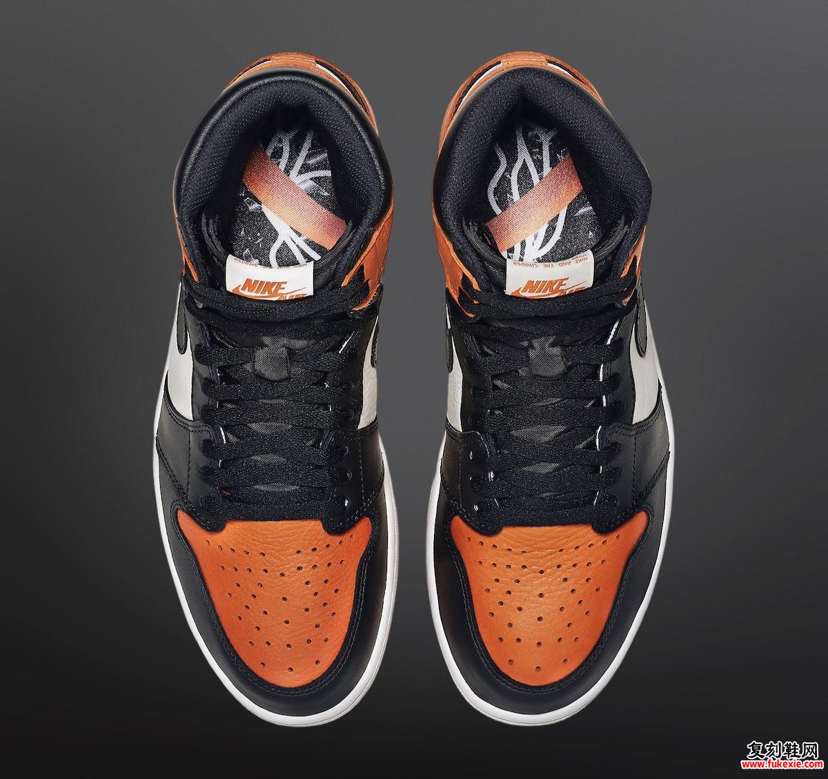 Air Jordan 1 High OG “Shattered Backboard” 将于 2025 年 7 月回归 货号：DZ5485-008