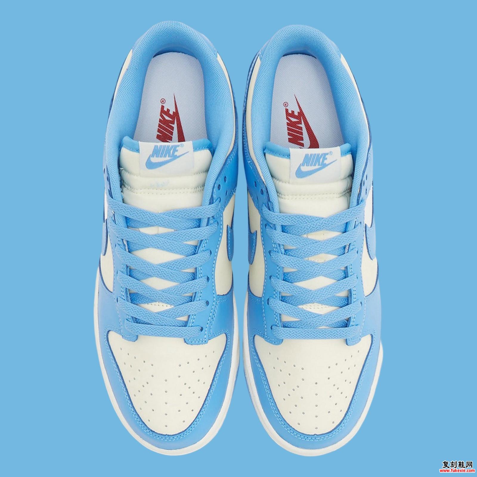 NIKE DUNK LOW “COCONUT MILK/UNIVERSITY BLUE” 将于 2024 年秋季发售