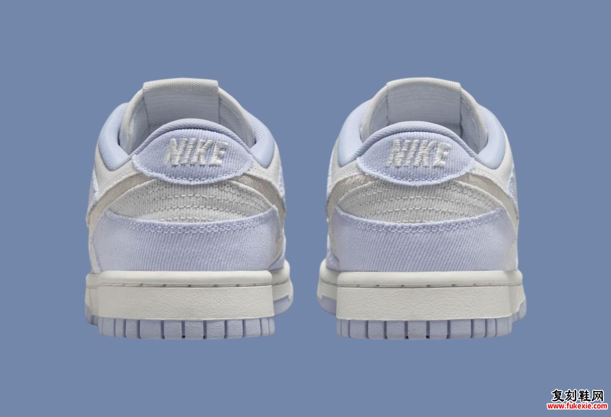 Nike Dunk Low “Ghost Denim” 现已上市（2024 年 12 月）货号：HF1985-001