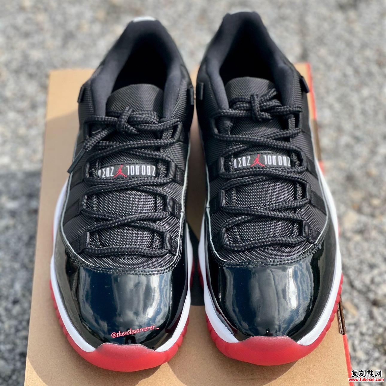 经典复刻！Air Jordan 11 Low 'Bred' 即将强势回归 货号：FV5104-006