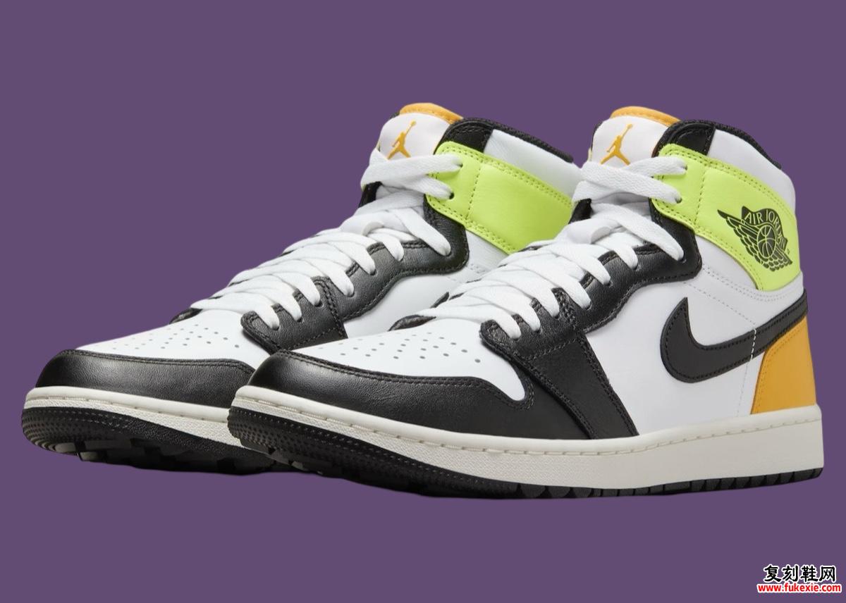 Air Jordan 1 High Golf “Volt Gold” 现已上市（2024 年 9 月）货号：DQ0660-105