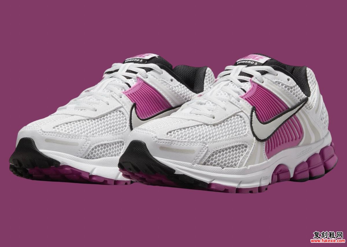 NIKE ZOOM VOMERO 5 “HOT FUCHSIA” 将于 2024 年秋季发售 货号：FJ2028-100