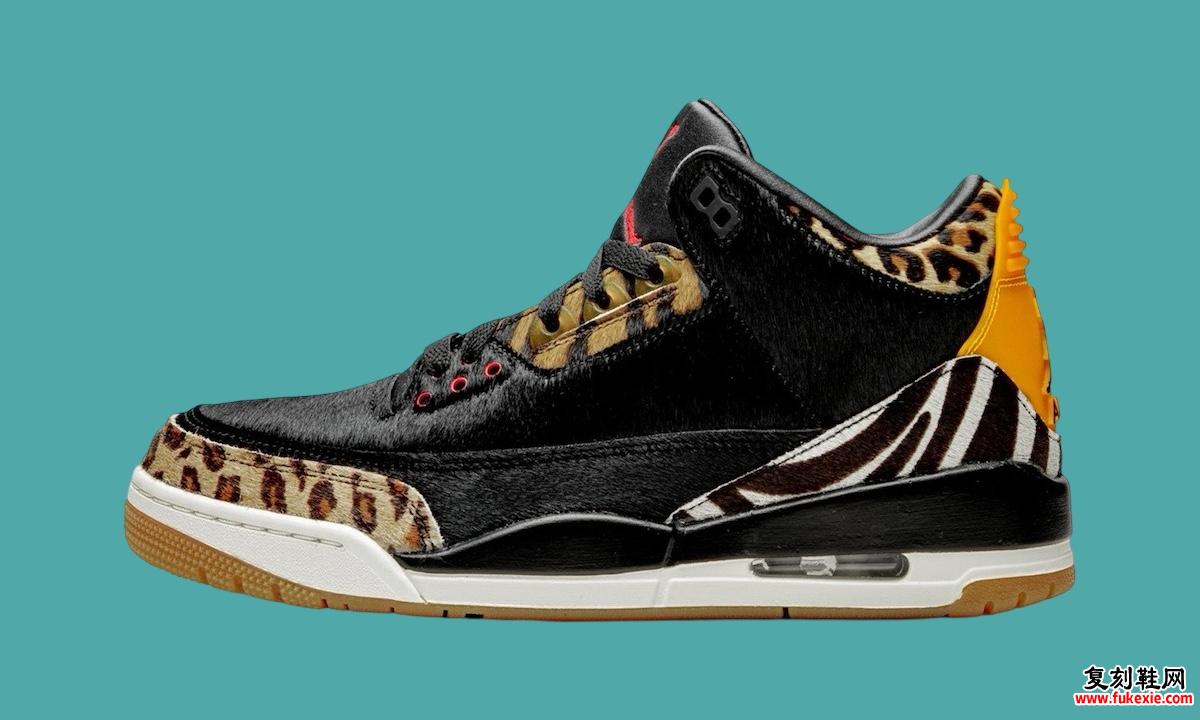 Air Jordan 3 “Animal Instinct”动物本能 2019 货号：CK4344-002