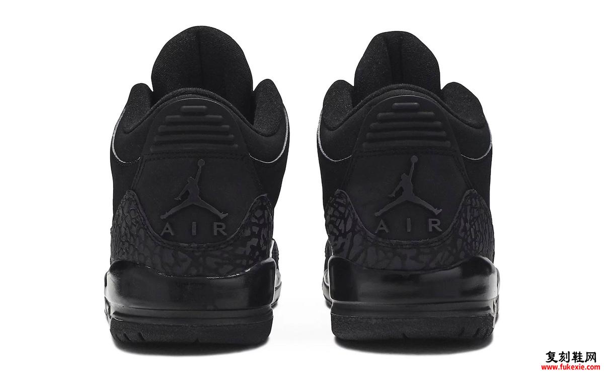 AIR JORDAN 3 “BLACK CAT”“黑猫” 将于 2025 年 1 月回归 货号：CT8532-001