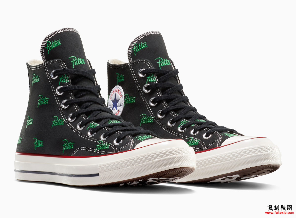 Patta x Converse Chuck 70 “20th Anniversary” Pack 将于 2024 年 12 月发布