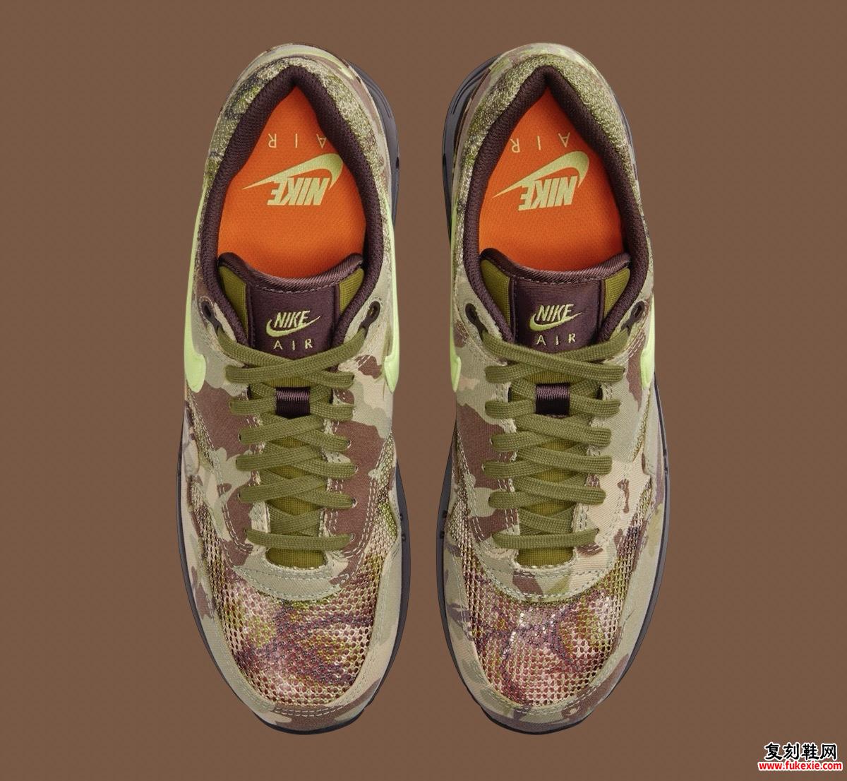 NIKE AIR MAX 1 '86 “CAMO” 2024 秋季发售 货号： FN8358-200