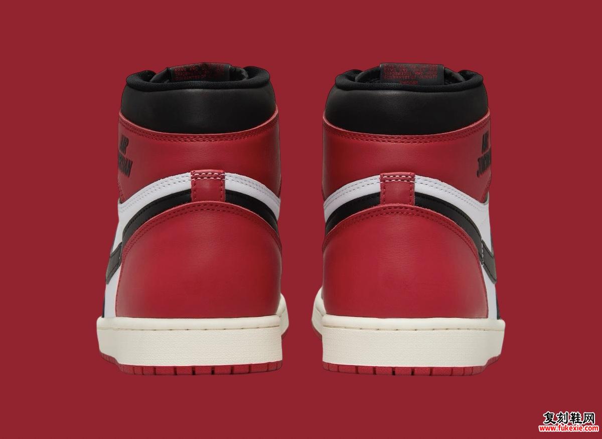 Air Jordan 1 High OG “Black Toe Reimagined” 将于 2025 年 2 月发布 货号：DZ5485-106