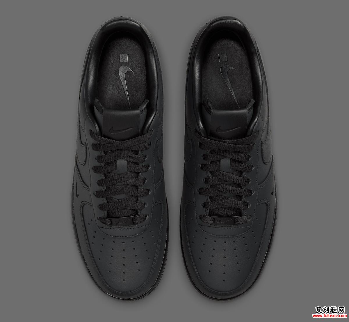 .SWOOSH x Nike Air Force 1 Low “Black” 2025 春季发布 货号：HJ9348-001