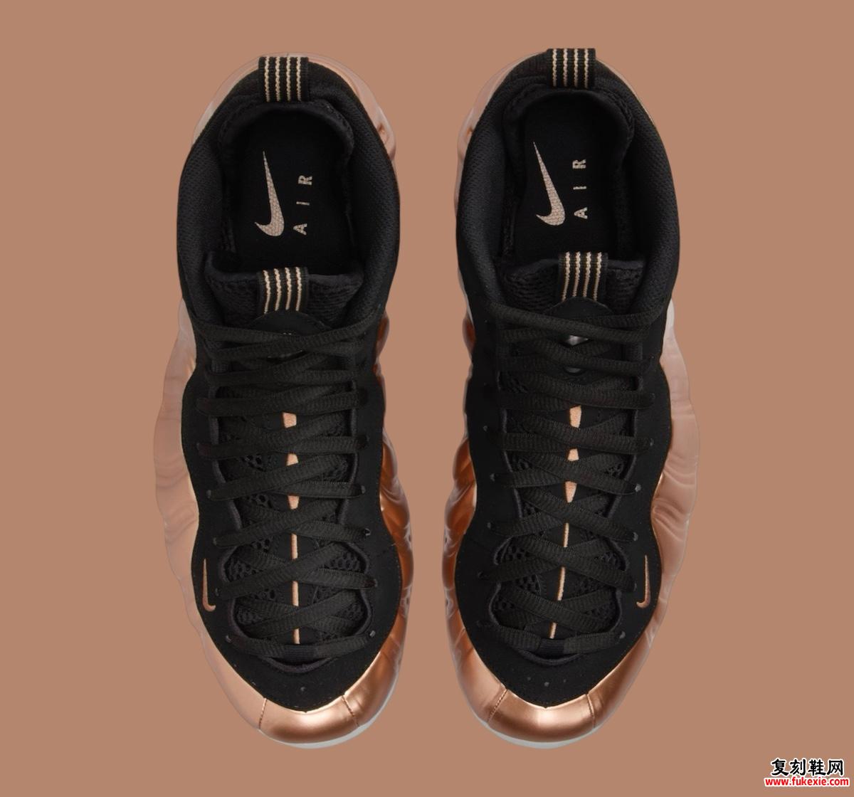 Nike Air Foamposite One “Metallic Copper” 将于 2024 年 12 月回归 货号：FZ9902-001