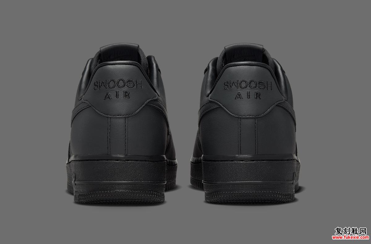 .SWOOSH x Nike Air Force 1 Low “Black” 2025 春季发布 货号：HJ9348-001