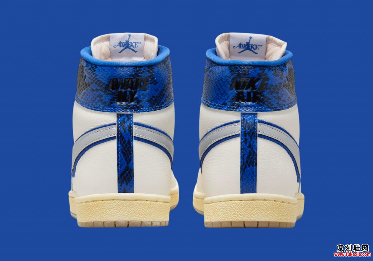 Awake NY x Jordan Air Ship “Game Royal” 将于 2024 年 11 月发布 货号：FN8675-104