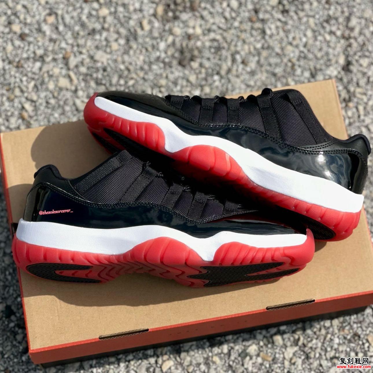 经典复刻！Air Jordan 11 Low 'Bred' 即将强势回归 货号：FV5104-006