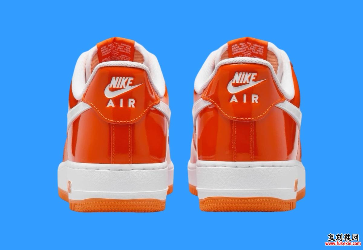 Nike Air Force 1 Low 专利“Safety Orange”现已上市（2024 年 12 月）