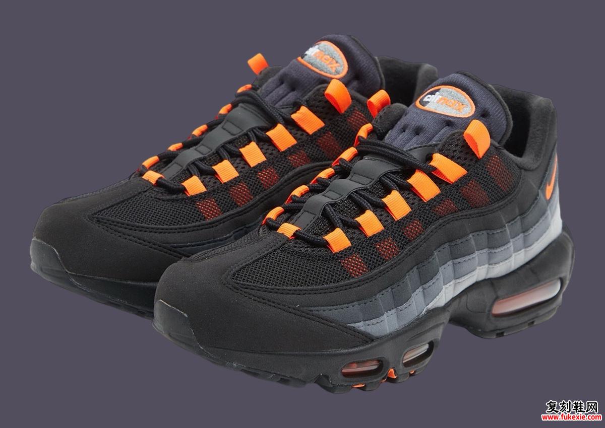 NIKE AIR MAX 95“黑色/深红色”将于 2024 年秋季发售 货号：FV4710-002