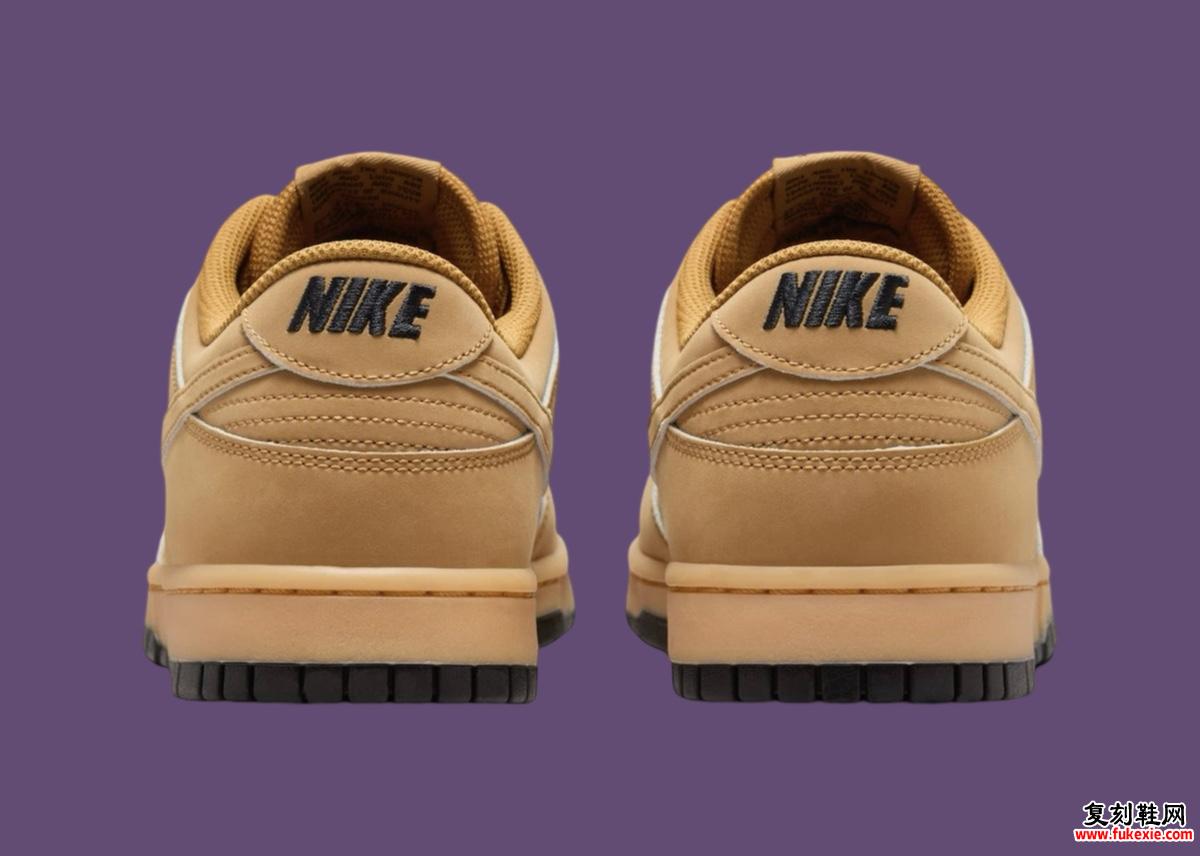 NIKE DUNK LOW “WHEAT” 将于 2024 年假期发售 货号：HQ1932-700