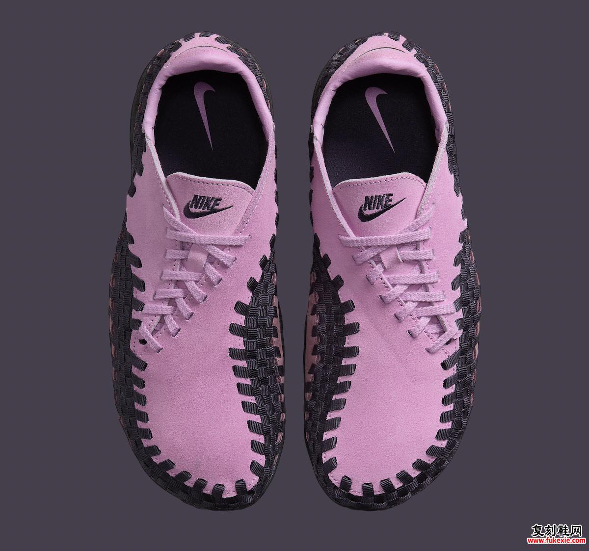 NIKE AIR FOOTSCAPE “BEYOND PINK”系列 2024 年秋季发售 货号：HM0961-600