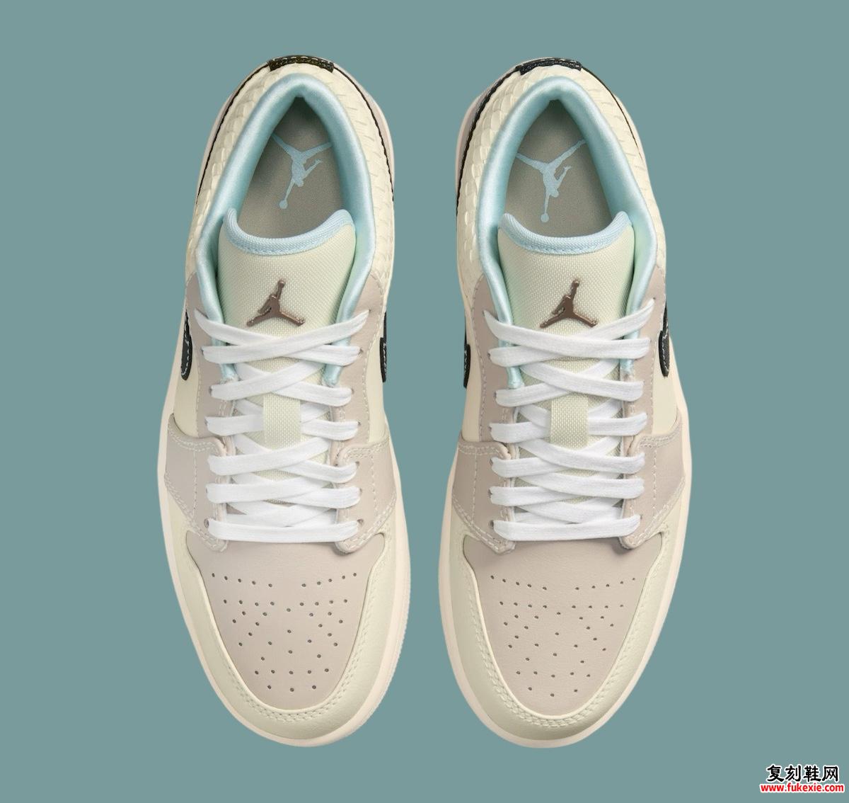 AIR JORDAN 1 LOW “SANDDRIFT” 将于 2024 年秋季上市 货号：HQ3440-101