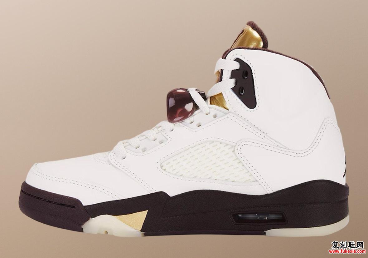 Air Jordan 5 “Earth/Metallic Gold” 将于 2025 年 1 月发布 货号：DD9336-200