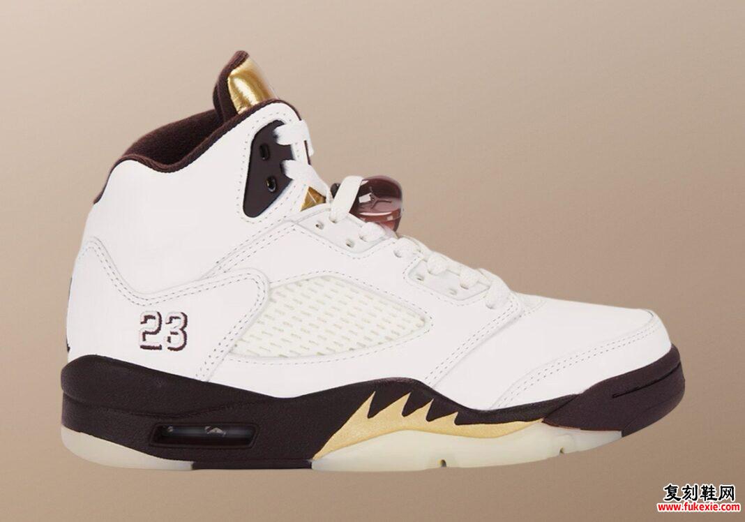 Air Jordan 5 “Earth/Metallic Gold” 将于 2025 年 1 月发布 货号：DD9336-200