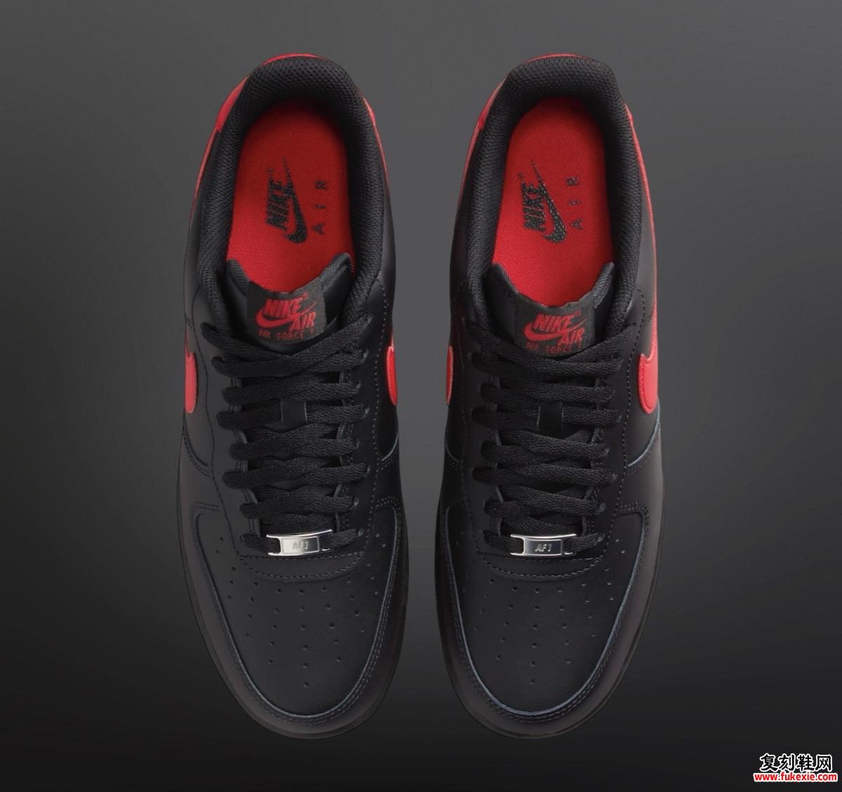 NIKE AIR FORCE 1 LOW “BRED” 将于 2024 年秋季回归 货号：FJ4146-002