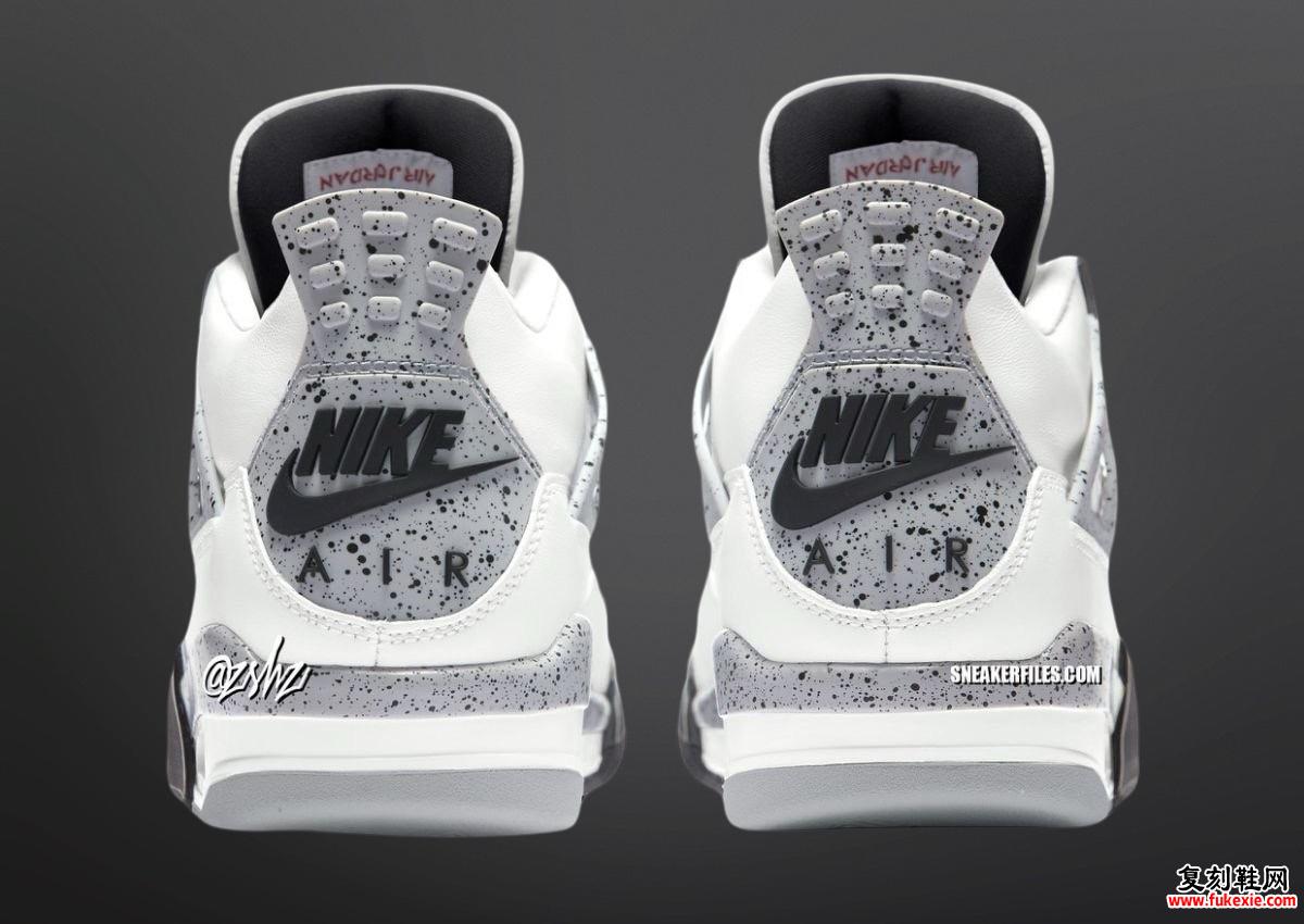 Air Jordan 4 OG “White Cement” 将于 2025 年 5 月回归 货号：FV5029-100