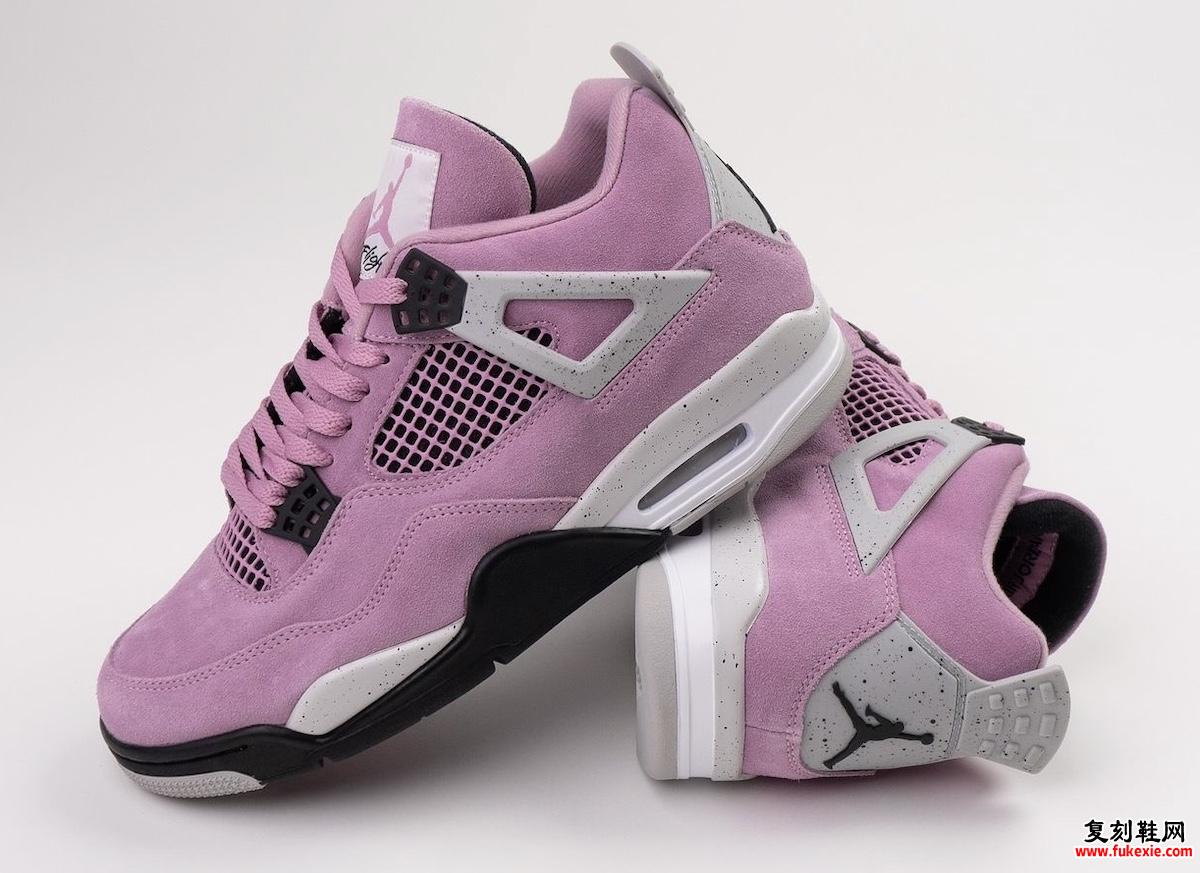 女士兰花款 Air Jordan 4 “Orchid” 将于 2024 年 10 月发布 货号：AQ9129-501