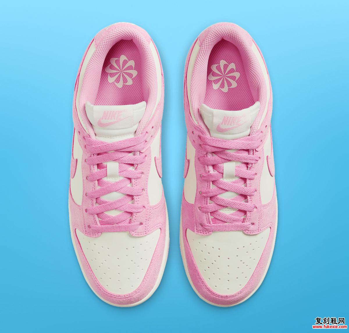 Nike Dunk Low Next Nature “Pink Rise” 将于 2025 年春季发布 货号：HJ7673-101