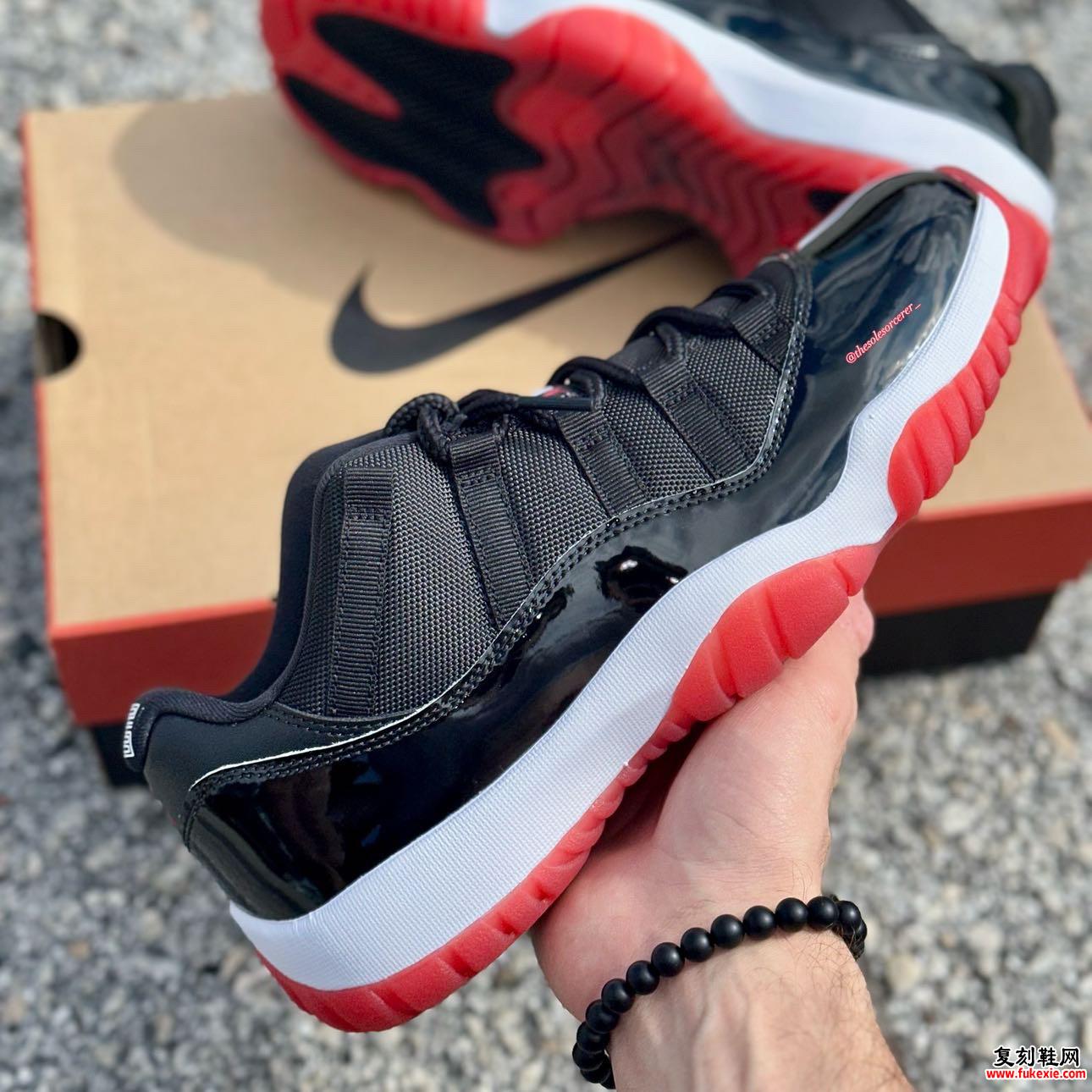 经典复刻！Air Jordan 11 Low 'Bred' 即将强势回归 货号：FV5104-006