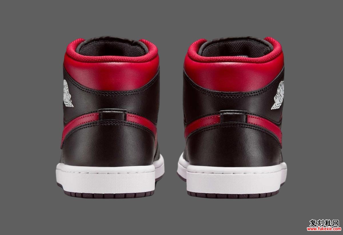 Air Jordan 1 Mid “Bred” 在 2025 年以新的方式回归 货号：DQ8426-067