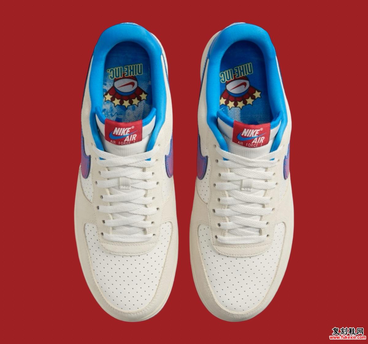 Nike Air Force 1 Low “Harlem Globetrotters” 现已上市（2024 年 9 月）货号：HQ3618-113