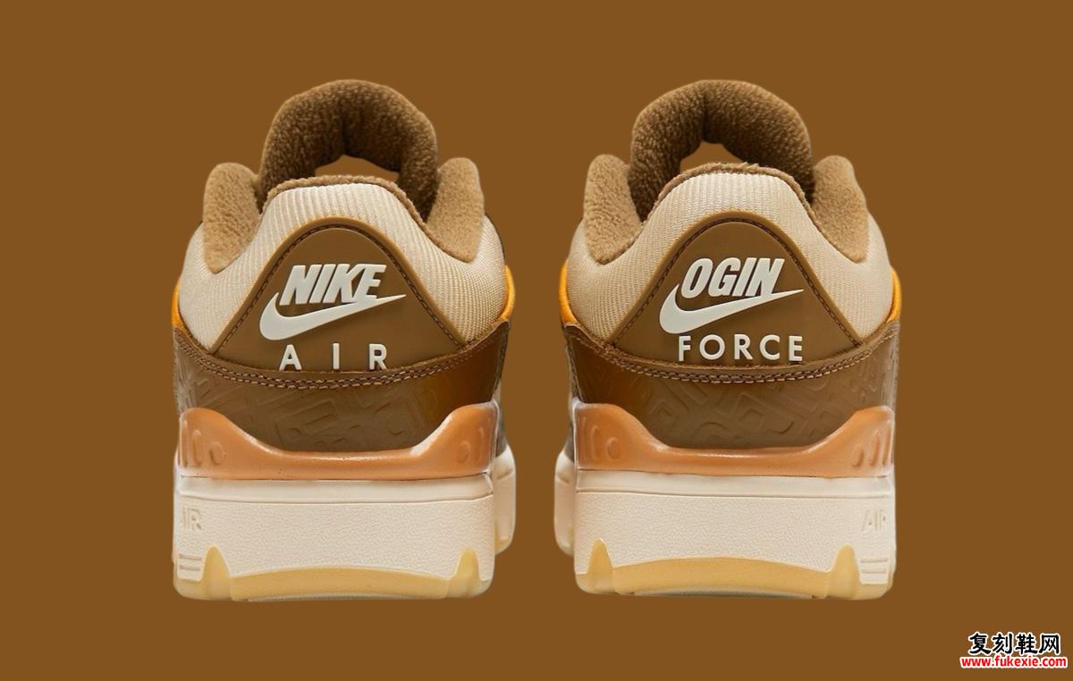 Nigo x Nike Air Force 3 Low “Light British Tan” 将于 2024 年 12 月发布 货号：HQ0260-200