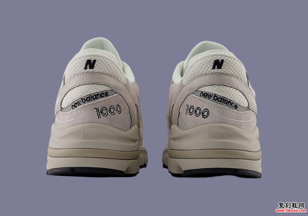 NEW BALANCE 1000“灰色”将于 2024 年 9 月发售 货号：M1000MB