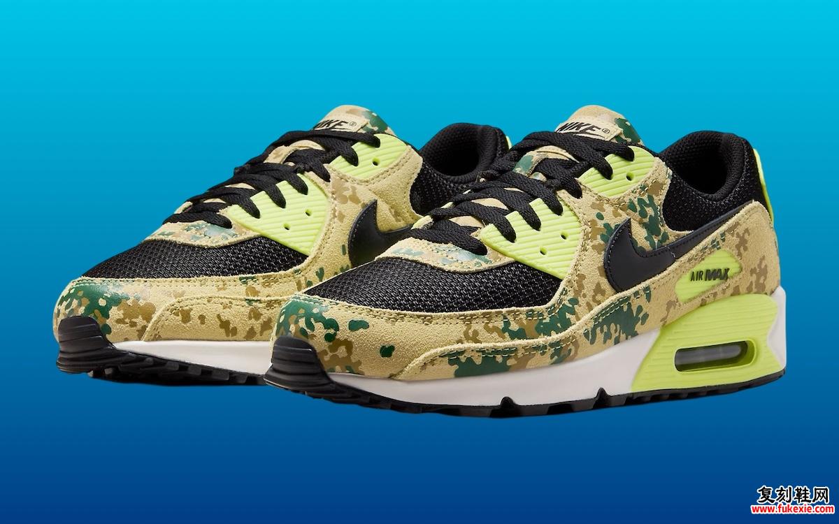 Nike Air Max 90 “Camo Pack” 将于 2025 年春季发布 货号：IF1721-201