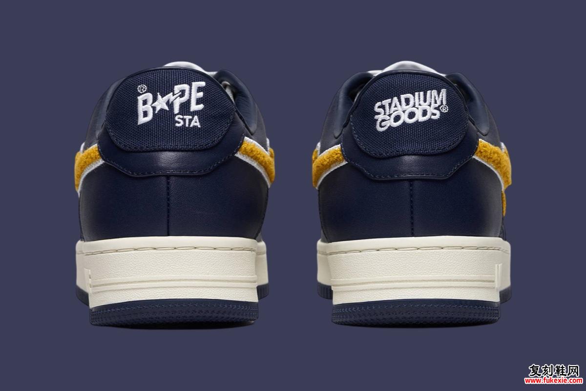 Stadium Goods x BAPE STA “Varsity Blues” 将于 2024 年 12 月发布