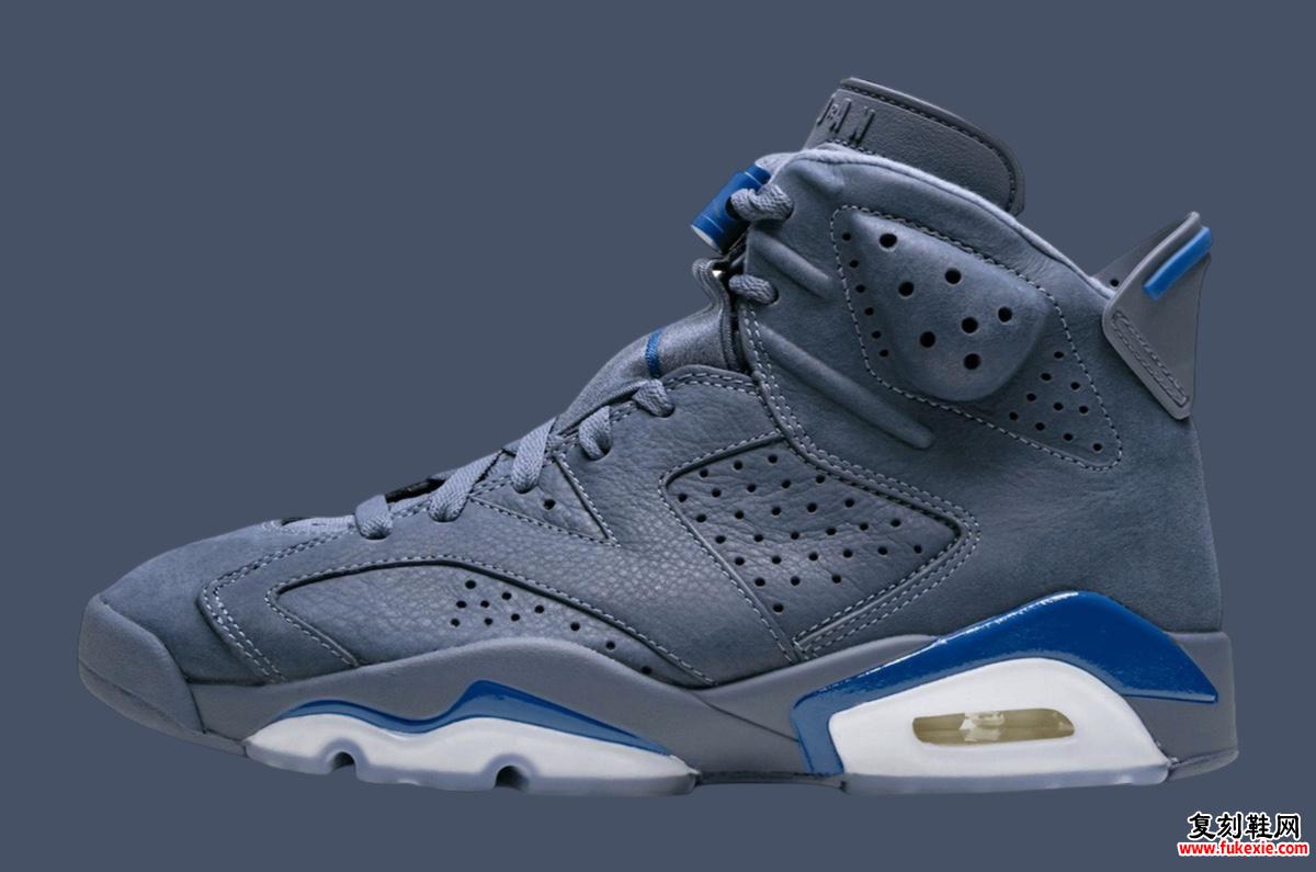 一起欣赏 Air Jordan 6 “”Diffused Blue” 值得关注 货号：384664-400