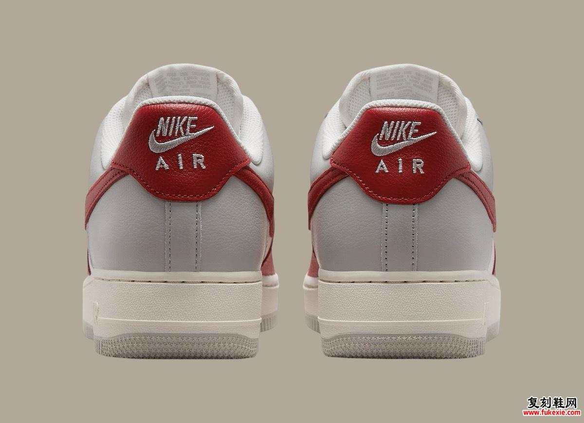 NIKE AIR FORCE 1 LOW “RED TOE” 现已上市（2024 年 7 月）货号：HJ9094-012