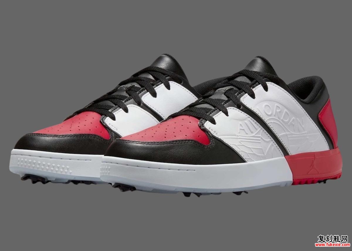 Air Jordan Nu Retro 1 Low Golf “Chicago” 将于 2025 年 1 月发布 货号：FZ4153-001